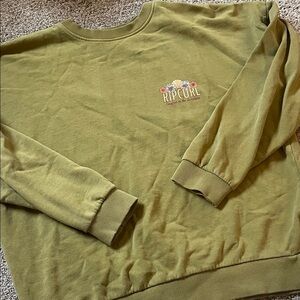 Rip curl graphic crew neck small